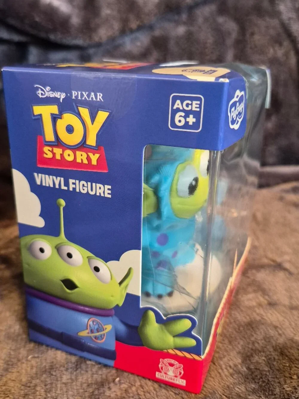 CultureFly Disney Pixar Toy Story Sulley Vinyl Figure 4in Toy Story Monsters Inc